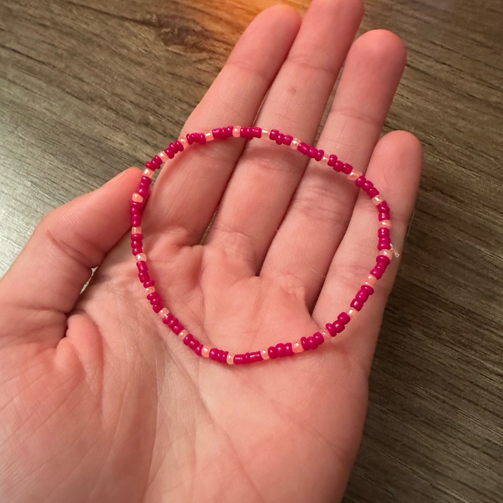 Handmade beaded bracelet